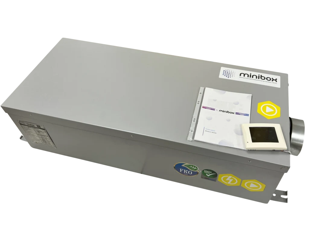 Приточная вентиляционная установка Minibox E-300-FKO GTC