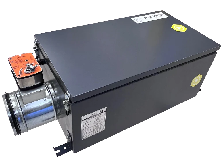Приточная вентиляционная установка Minibox E-650 Lite GTC