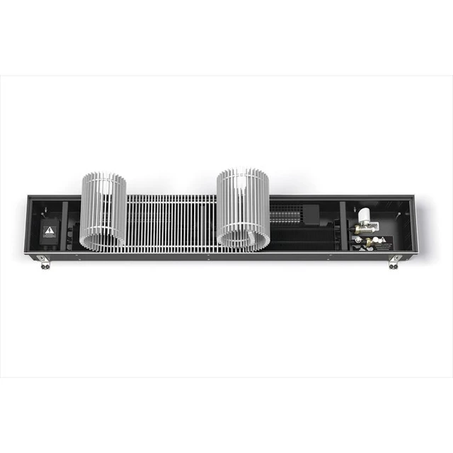 Внутрипольный конвектор длиной 2,1 м - 3 м Varmann Qtherm ECO 230x90x3000