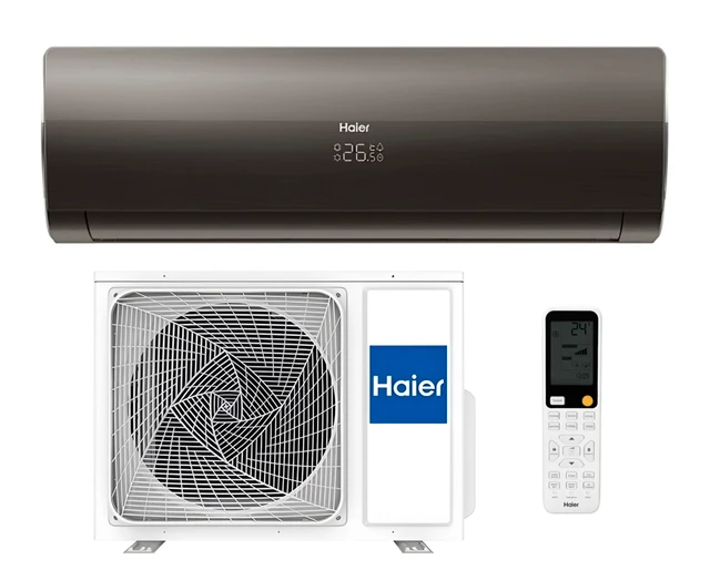 Кондиционер Haier Flexis On/Off Black 2025 HSU-24HFF103/R3-B/HSU-24HUF103/R3 (-40C)
