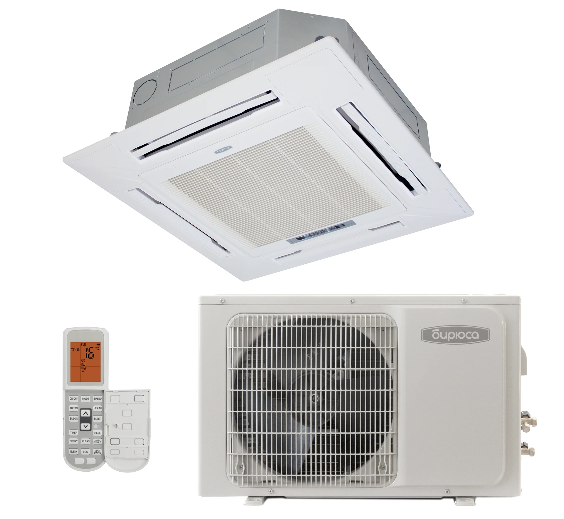 Кассетный кондиционер Бирюса BLCA-H48/5R3