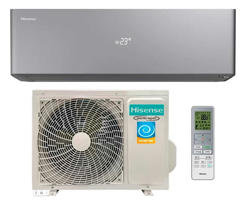 Кондиционер Hisense Vision pro Carbon AS-13UW4RXVQH01(B)