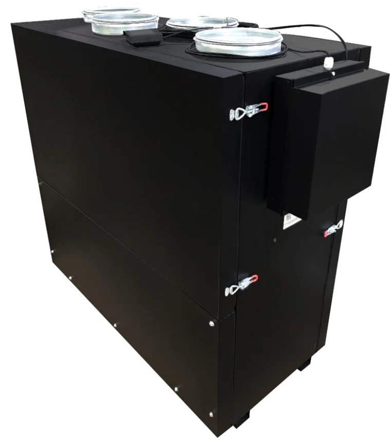 Приточно-вытяжная вентиляционная установка Turko Zenit Heco V 360 E (Steel)