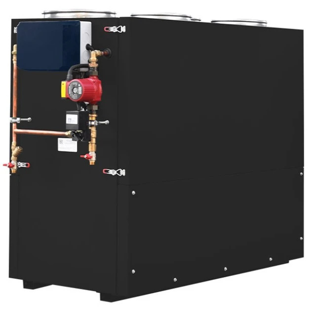 Приточно-вытяжная вентиляционная установка Turko Zenit Heco V 750 W (Steel)