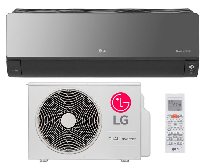Настенный внутренний блок LG ARTCool Mirror AC09BK.NSJR