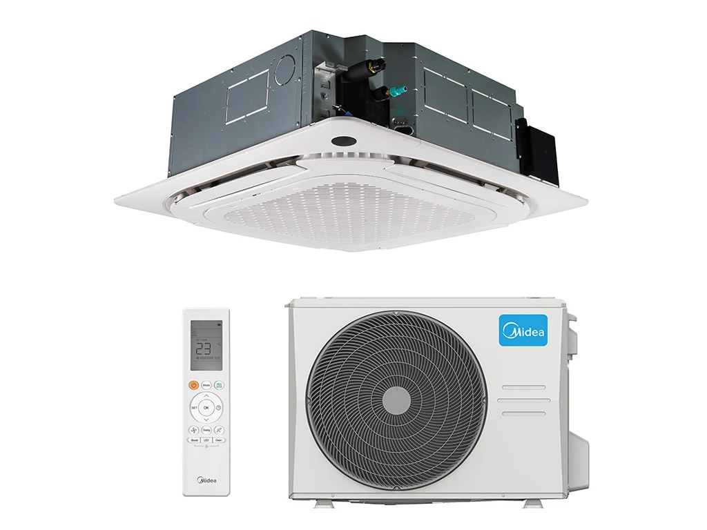 Кассетный кондиционер Midea MCD1-24HRN1-Q/MOX431U-24HN1-LQ/T-MBQ4-04A1