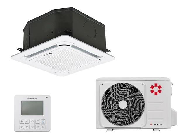 Кассетный кондиционер Kentatsu KSZTA35HFAN1R/KSUTA35HFAN1L/KPU65-D