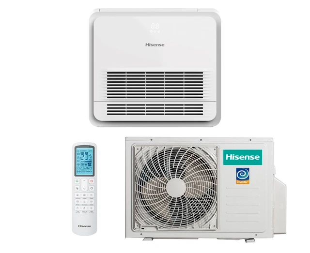 Напольно-потолочный кондиционер Hisense Heavy AKT-12UR4RK8/AUW-12U4RS8