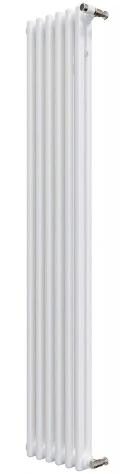 Стальной трубчатый радиатор 2-колончатый Zehnder Charleston Completto 2180/6/V001/RAL 9016