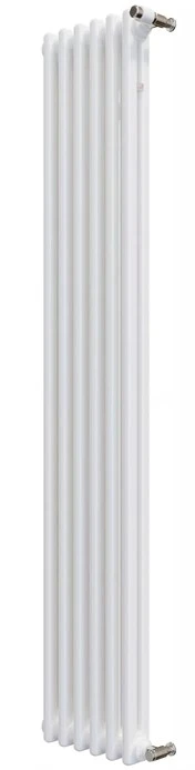 Стальной трубчатый радиатор 2-колончатый Zehnder Charleston Completto 2180/6/V001/RAL 9016