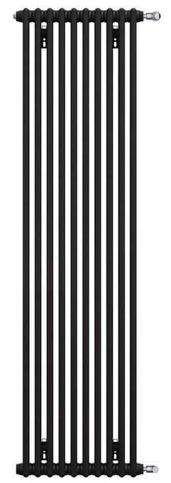 Стальной трубчатый радиатор 2-колончатый Zehnder Charleston 2180/10/1270/RAL 9005 М