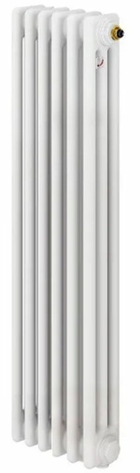 Стальной трубчатый радиатор 3-колончатый Zehnder Charleston 3180/10/1270/RAL 9016