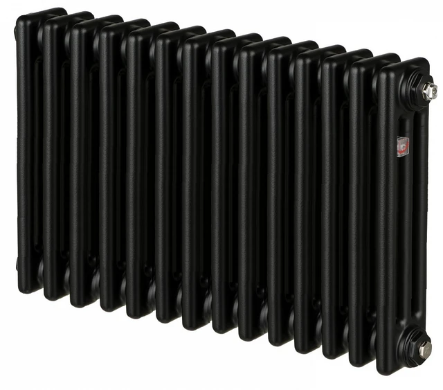 Стальной трубчатый радиатор 3-колончатый Zehnder Charleston Completto 3057/30/V001/RAL 9005 М