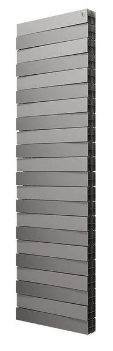Биметаллический радиатор Royal Thermo Piano Forte Tower/Silver Satin 22 секций