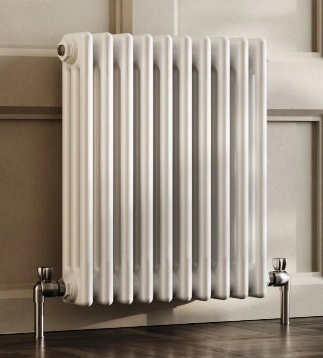 Стальной трубчатый радиатор 3-колончатый Solira 3057/12/12/RAL 9016