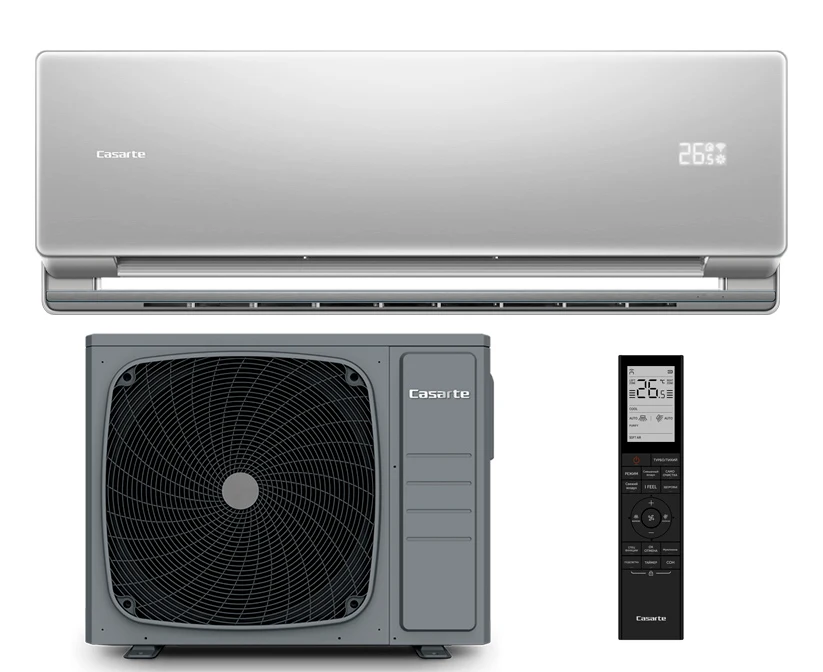 Кондиционер Casarte Velato Silver CAS35CC1/R3-S/1U35CC1/R3