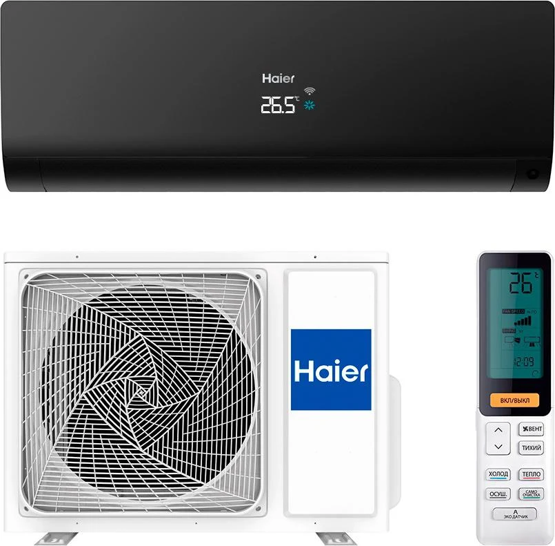 Кондиционер Haier Flexis SM Black AS25S2SF3FA-B/1U25S2SM4FA