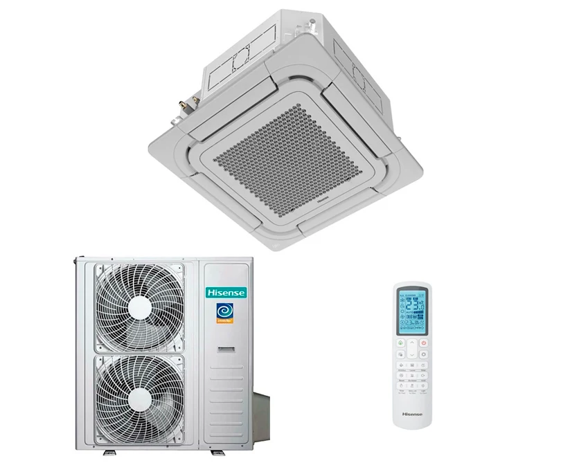 Кассетный кондиционер Hisense Heavy EU DC ACT-24UR4RJC8/AUW-24U4RJ7