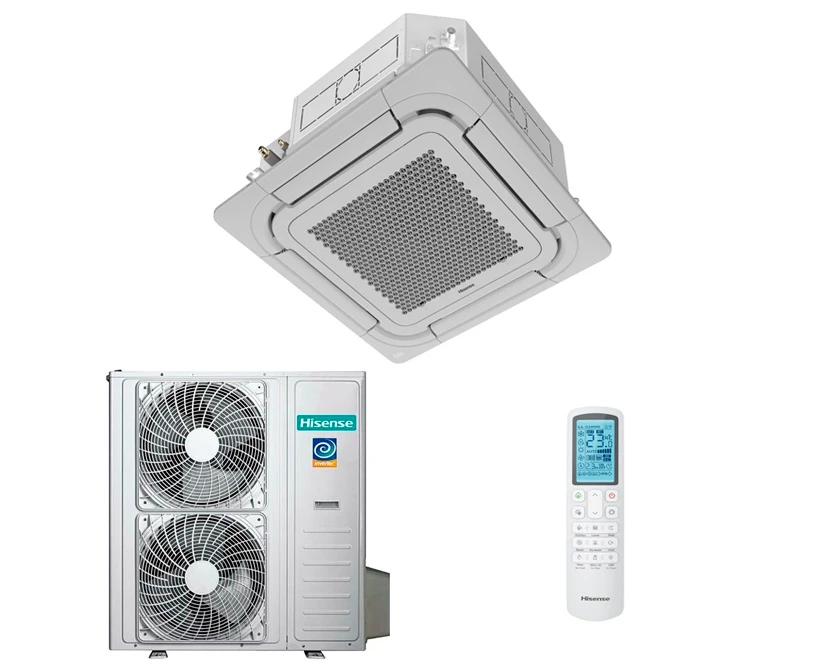 Кассетный кондиционер Hisense Heavy EU DC ACT-24UR4RJC8/AUW-24U4RJ7