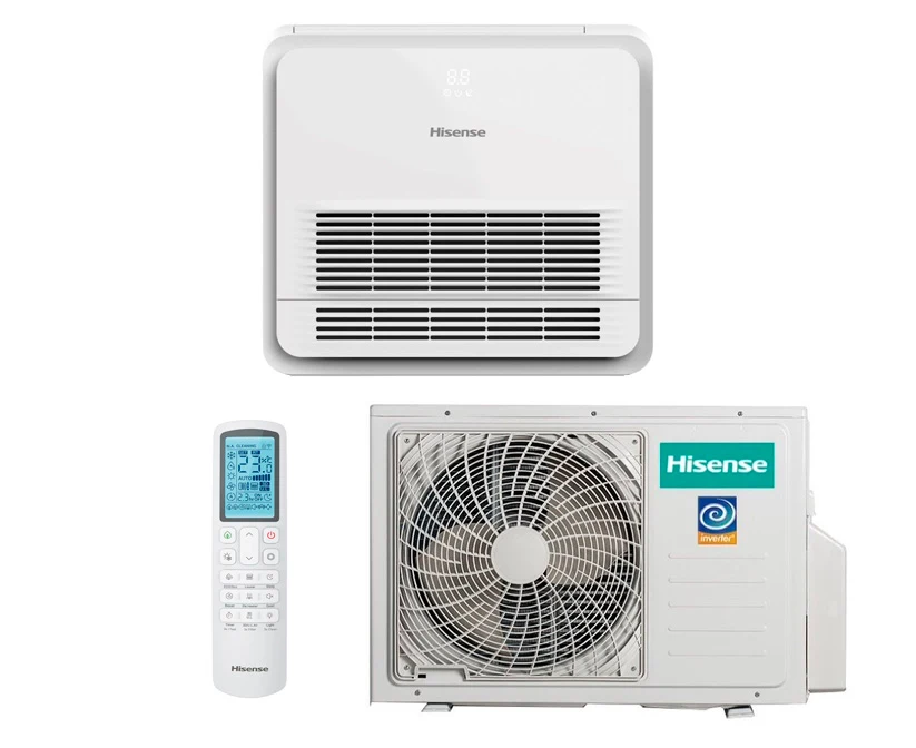 Напольно-потолочный кондиционер Hisense Heavy AKT-09UR4RK8/AUW-09U4RS8 WI-FI