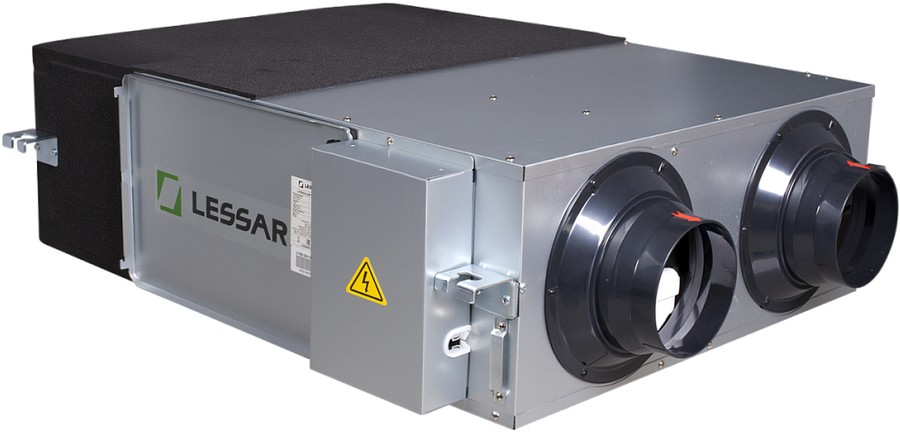 Приточно-вытяжная вентиляционная установка Lessar LV-PACU-800-P-AC-WIFI-E50