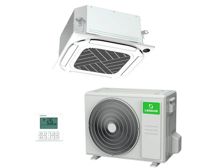 Кассетный кондиционер Lessar LS-HE12BCWE2/LU-HE12UWE2/LZ-B4CUB
