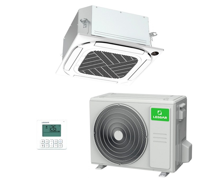 Кассетный кондиционер Lessar LS-HE12BCWE2/LU-HE12UWE2/LZ-B4CUB