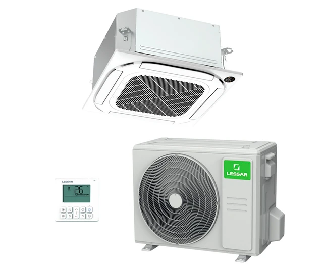 Кассетный кондиционер Lessar LS-HE12BCWE2/LU-HE12UWE2/LZ-B4CUB
