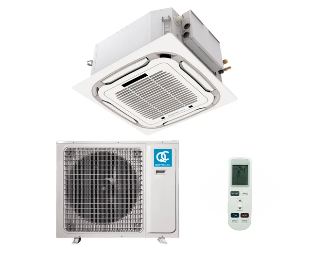 Кассетный кондиционер QuattroClima QV-I12CGE/QN-I12UGE/QA-ICP13