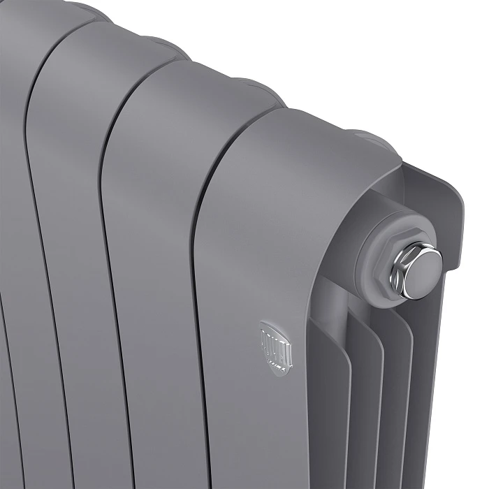 Биметаллический радиатор Royal Thermo Infinity 500 6 Silver Satin секц.
