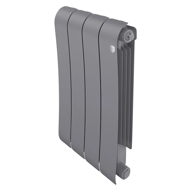 Биметаллический радиатор Royal Thermo Infinity 500 8 Silver Satin секц.
