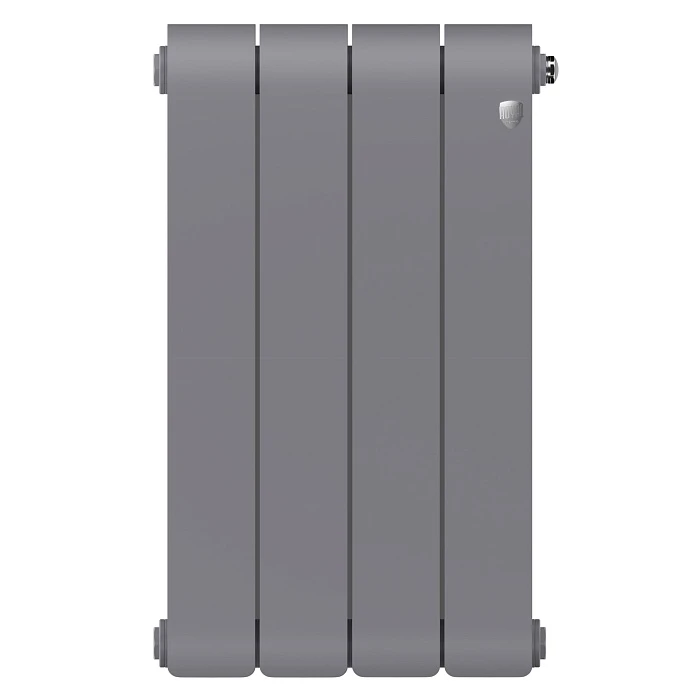 Биметаллический радиатор Royal Thermo Infinity 500 8 Silver Satin секц.