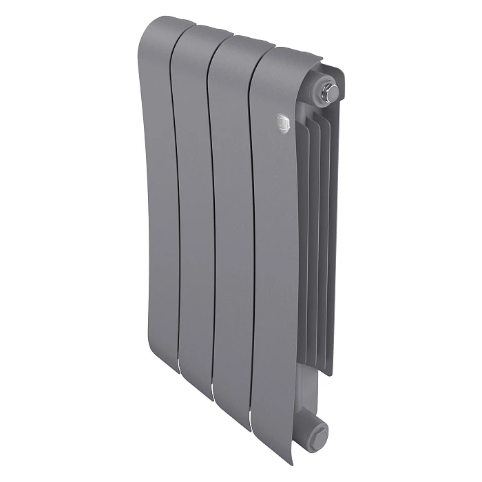 Биметаллический радиатор Royal Thermo Infinity 500 12 Silver Satin секц.