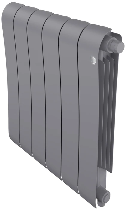 Биметаллический радиатор Royal Thermo Infinity 500 V 12 Silver Satin секц.