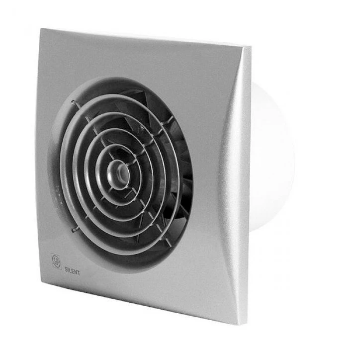 Вытяжка для ванной диаметр 150 мм Soler & Palau SILENT-300 CRZ SILVER