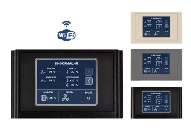 Приточно-вытяжная вентиляционная установка Turkov Zenit Standart S 5050 W