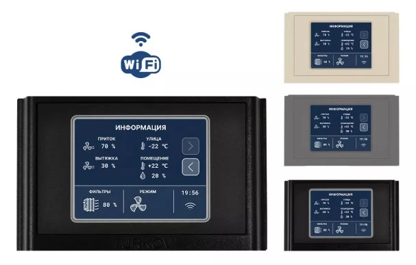 Приточно-вытяжная вентиляционная установка Turkov Zenit Standart S 9050 W