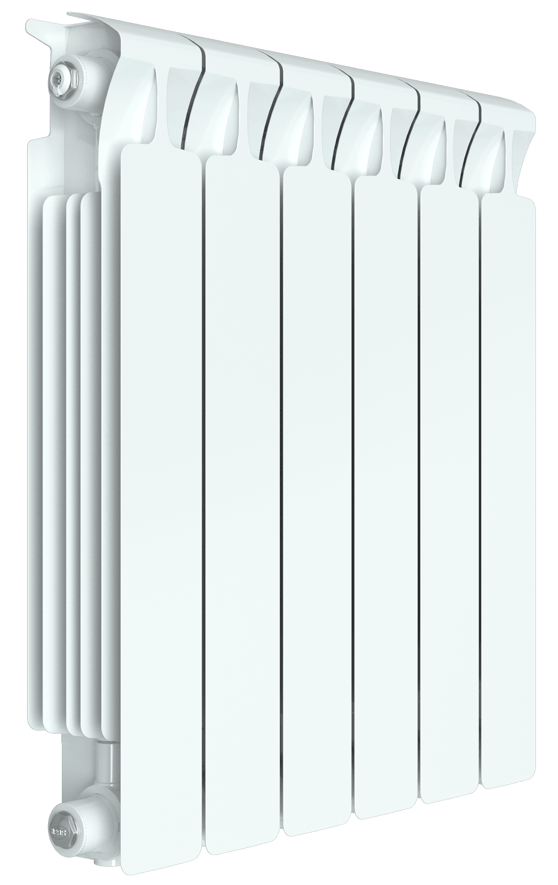 Биметаллический радиатор Rifar Monolit 500 08 сек. бок. подкл.