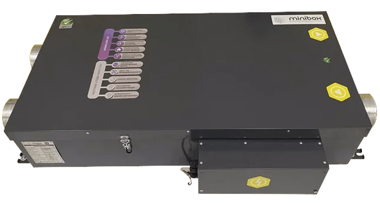 Приточно-вытяжная вентиляционная установка Minibox PV400 PREMIUM