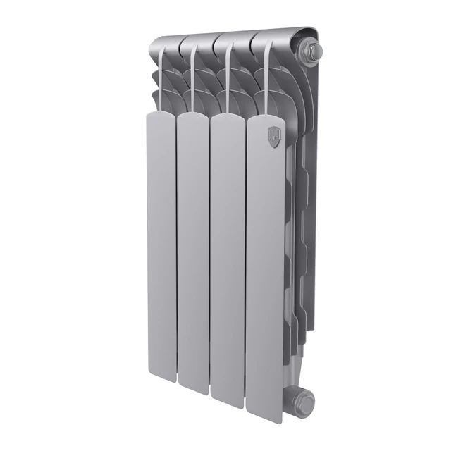 Радиатор Royal Thermo Revolution Bimetall 500 2.0 Silver Satin 4 секц.
