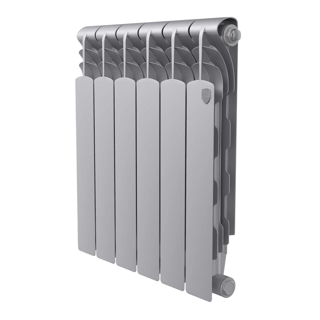 Радиатор Royal Thermo Revolution Bimetall 500 2.0 Silver Satin 6 секц.