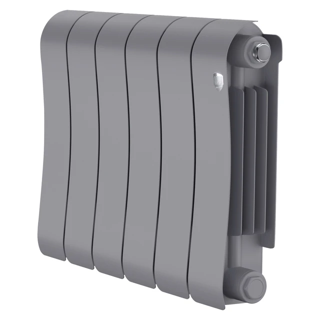 Радиатор Royal Thermo Infinity 300 Silver Satin 6 секц.
