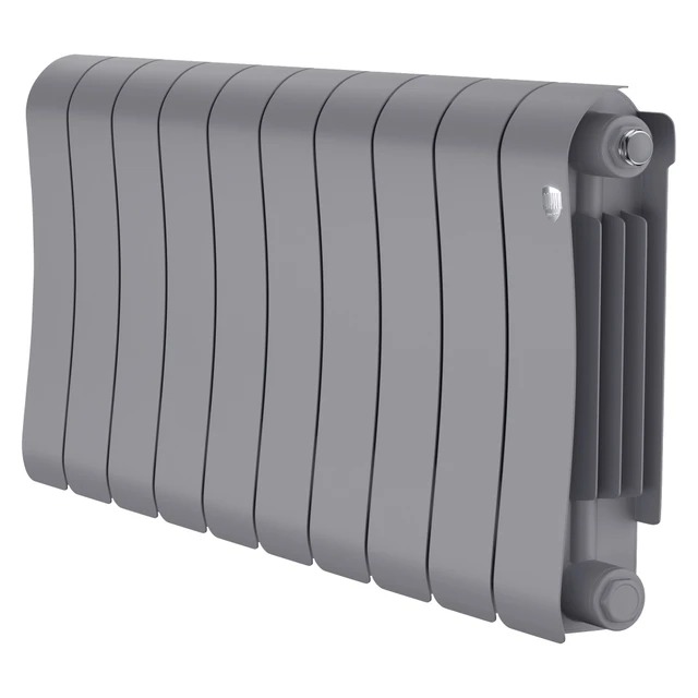 Радиатор Royal Thermo Infinity 300 Silver Satin 10 секц.