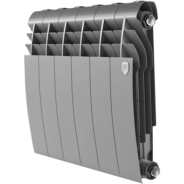 Радиатор Royal Thermo Biliner 350 Silver Satin 6 секц.