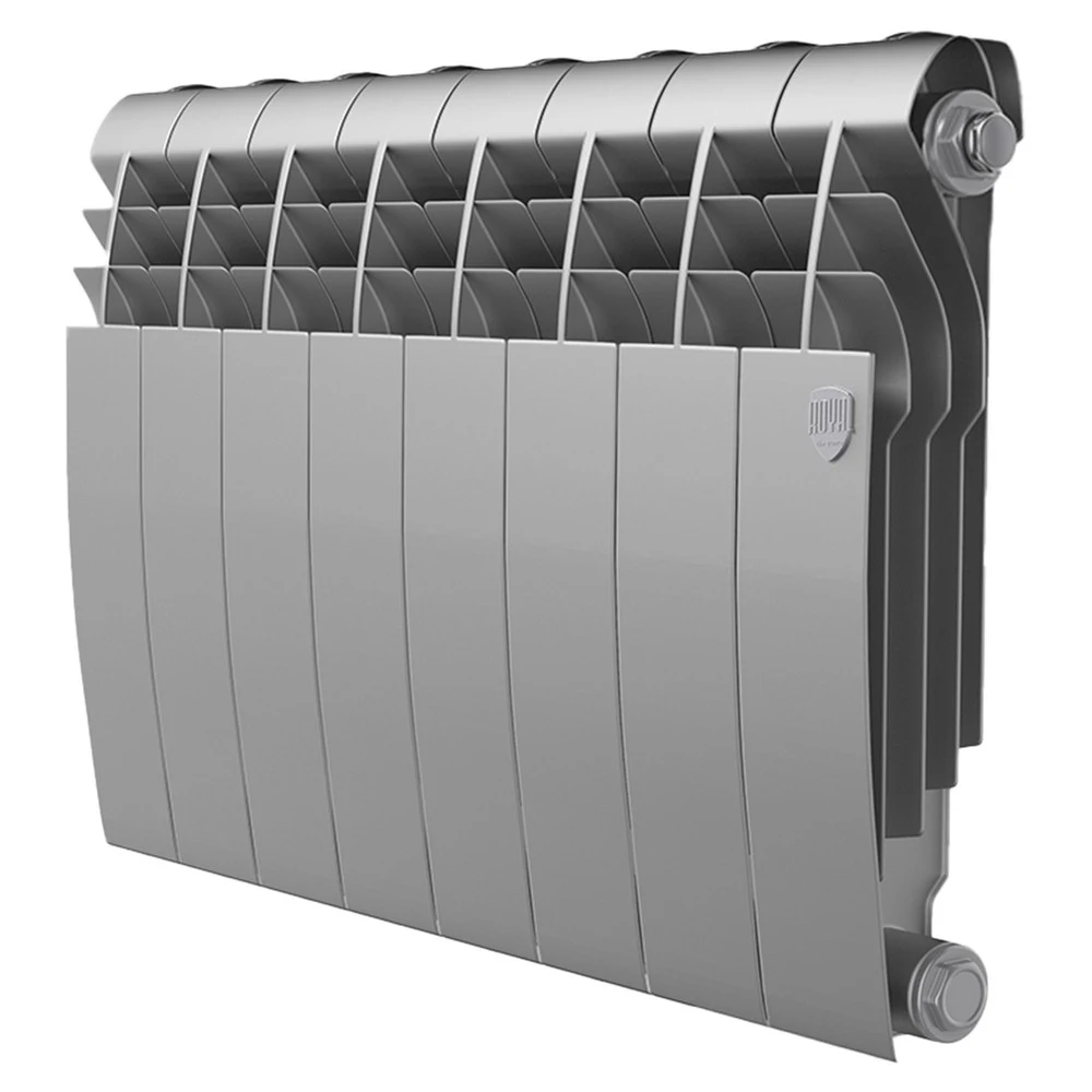 Радиатор Royal Thermo Biliner 350 Silver Satin 8 секц.