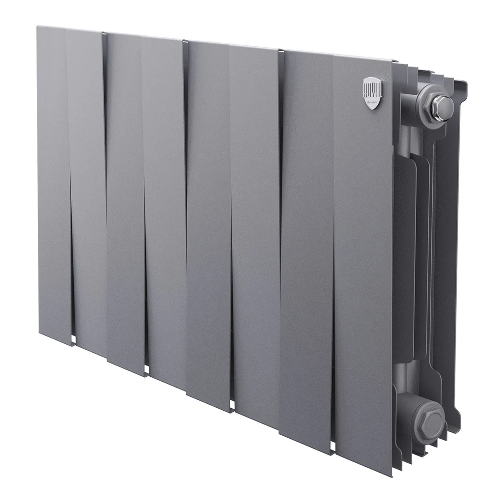 Радиатор Royal Thermo Piano Forte 300 Silver Satin 8 секц.