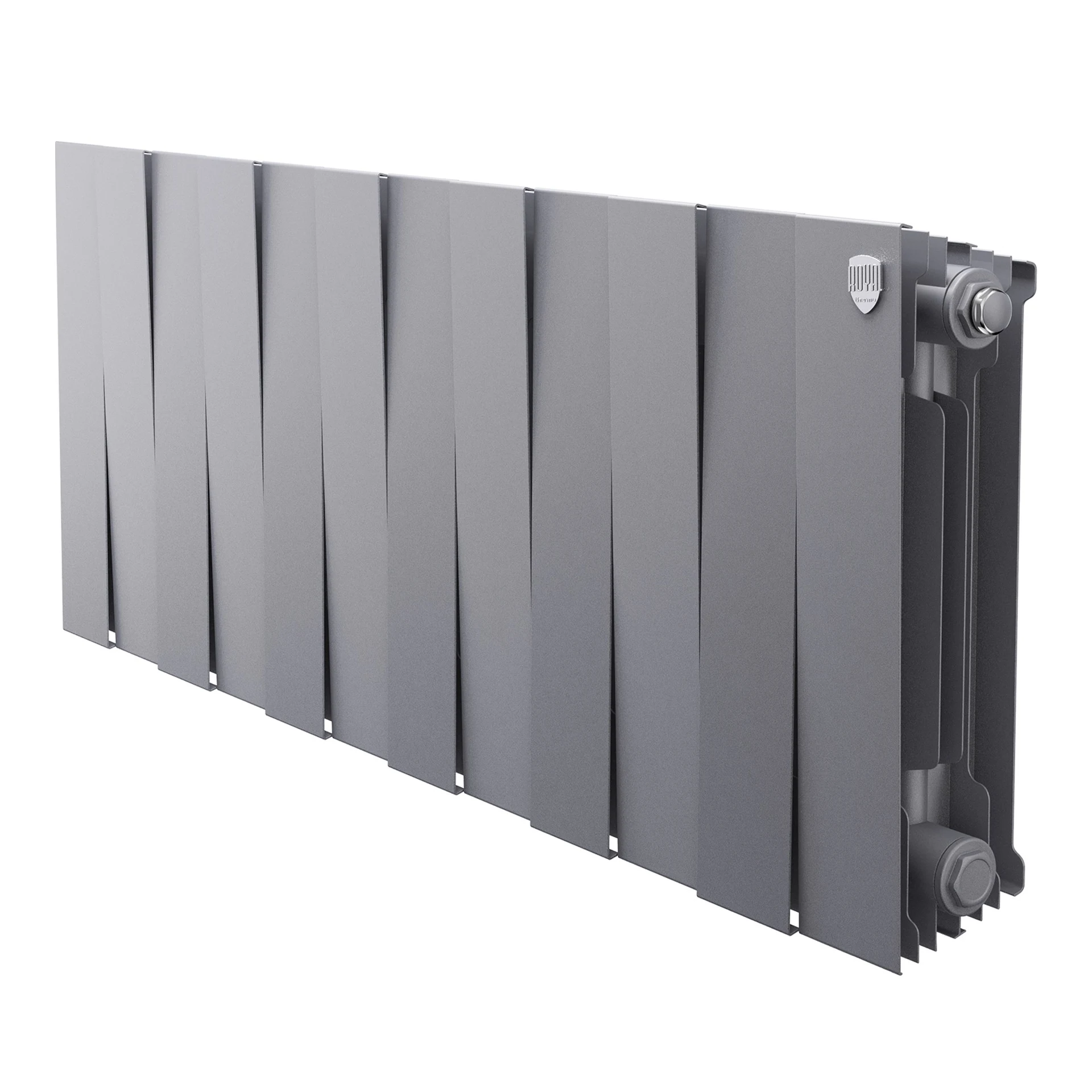 Радиатор Royal Thermo Piano Forte 300 Silver Satin 12 секц.