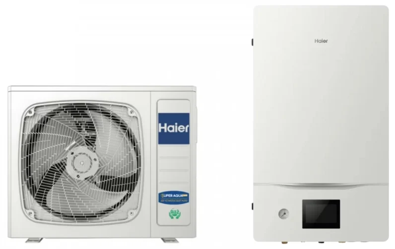 Тепловой насос воздух-вода Haier Super Aqua HU102WAMNA/AW102SNCHA