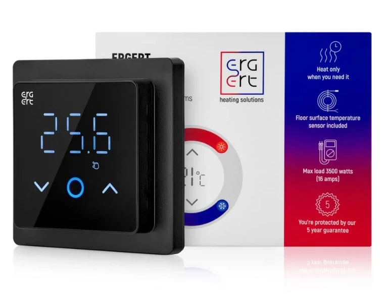 Терморегулятор Ergert ETR-380 чёрный