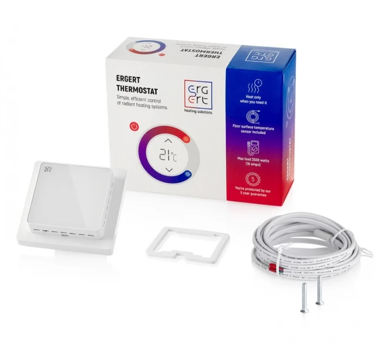 Терморегулятор Ergert ETR-380W Wi-Fi, белый